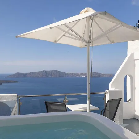 וילה Marvelous Santorini - 1 Bedroom - Tioumoutiri - Private Jacuzzi And Unforgettable Caldera Sea Views - *